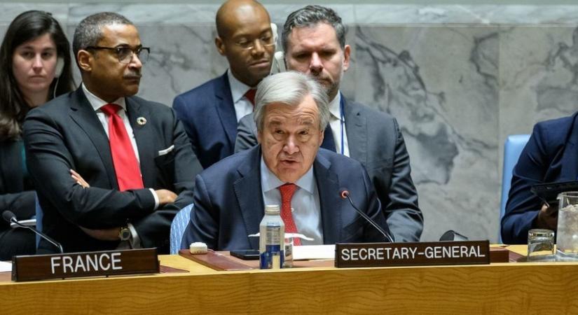 Az ENSZ-főtitkár szerint legfőbb ideje a békének Ukrajnában