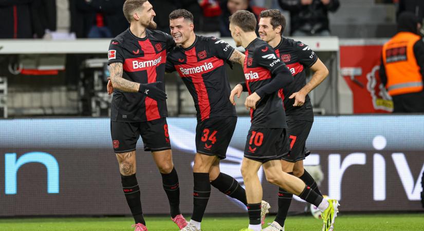 Bayer Leverkusen: megjátszott sérüléssel ünnepelte gólját Granit Xhaka – VIDEÓ