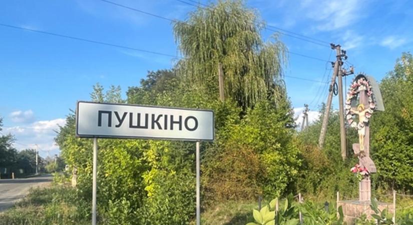 Átnevezik Puskino községet Kárpátalján