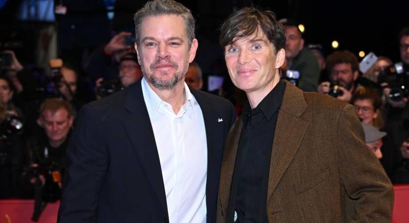 Matt Damon szerint Cillian Murphy a legrosszabb társaság: az Oppenheimer sztárja reagált kollégája vádjára
