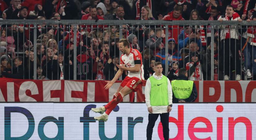 Bundesliga: Harry Kane klasszisa most megmentette a Bayern! – videóval