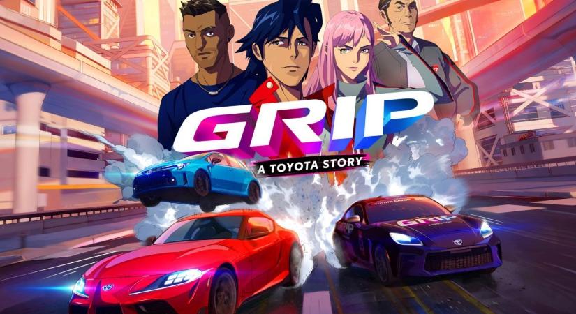 Lelketlen önvezető autók ellen küzdenek a hősök a „Grip: A Toyota Story” animéban
