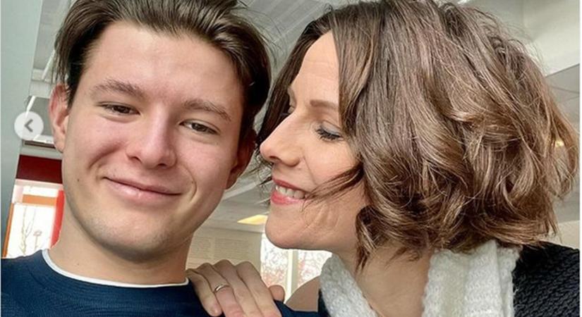 Polyák Lilla és Homonnay Zsolt fia 20 éves lett