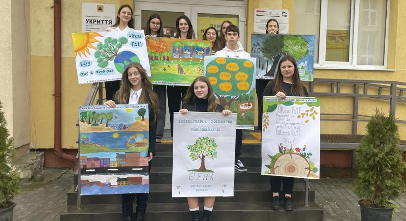 SzékelyKapuk – ZöldKapuk: Munkácsi iskolások a nemzetközi ökocivilizációs programban