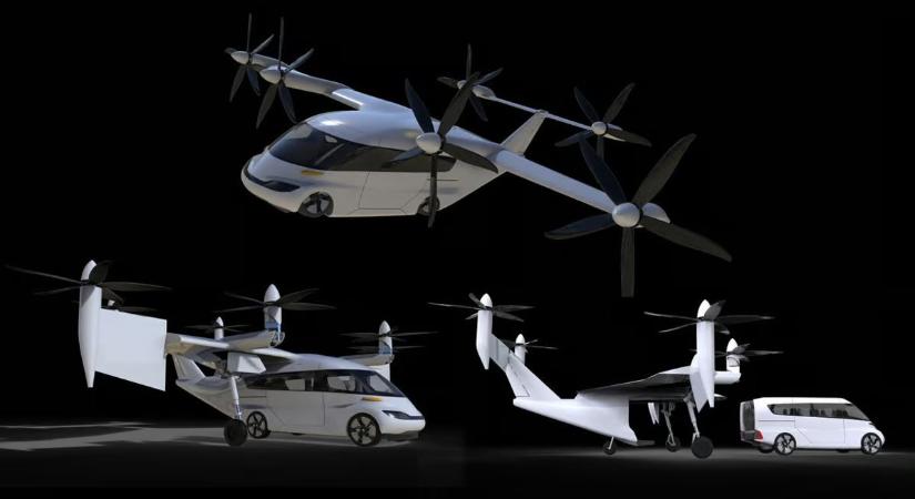 Repülő és furgon egyben: épül az úttörő hidrogén jármű