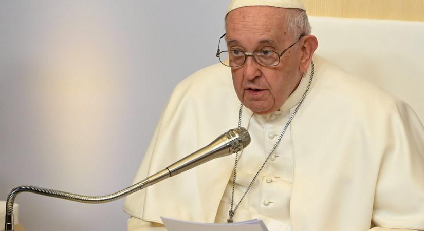 Ferenc pápa: a háború globális félelem- és gyűlölethullámot teremtett