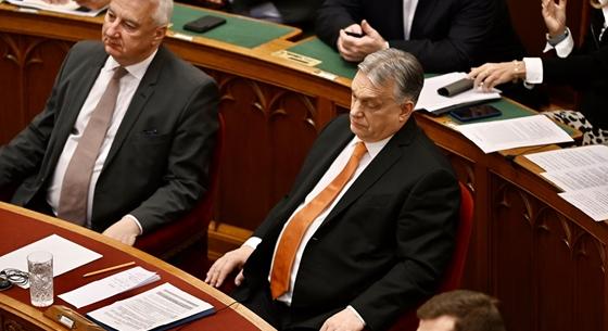 A parlament folyosóján kérdezték Orbánt arról, miért kapott kegyelmet K. Endre