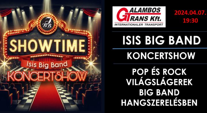Showtime - Ismét nagy dobásra készül az Isis Big Band