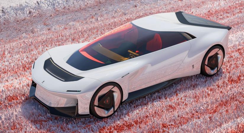 Hidrogénhajtású V6-os biturbóval képzeli a jövőt a Pininfarina