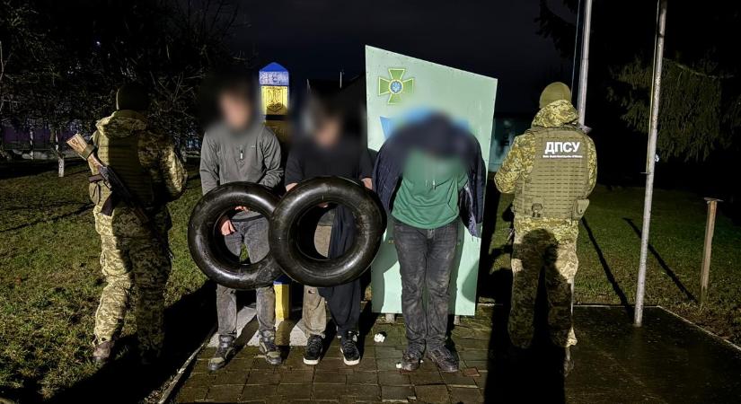 Hét határsértőt tartóztattak le a Tiszánál