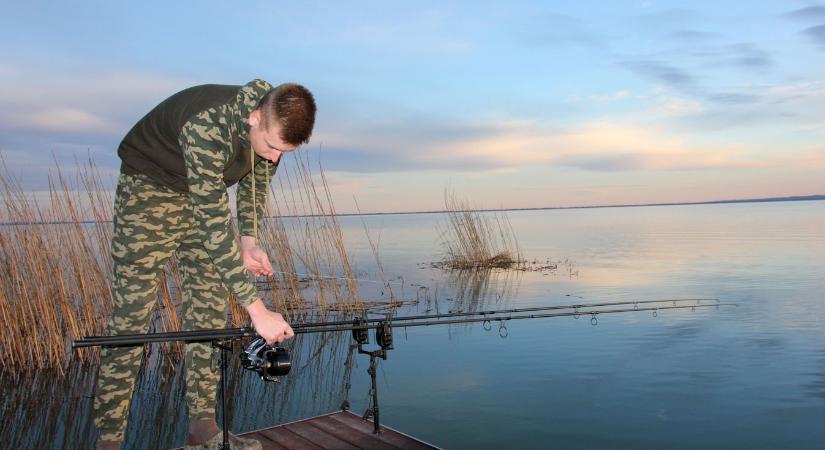 Ifjú horgász fogta idén az első balatoni halat