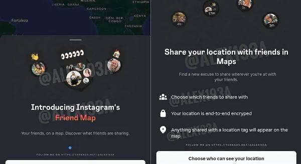 Az Instagram élő helymegjelenítéssel kísérletezik