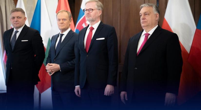 Kifütyülték Orbánt Prágában a V4-csúcs előtt