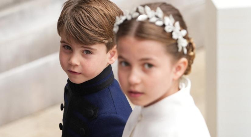 Megható: Sarolta hercegnő így vigyáz az 5 éves Lajos hercegre