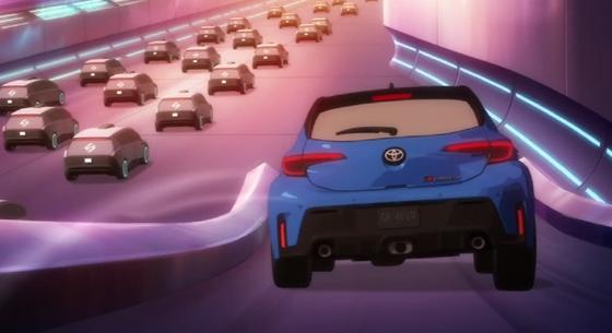Saját anime sorozatot készített a Toyota, ahol az önvezető autók a rosszak