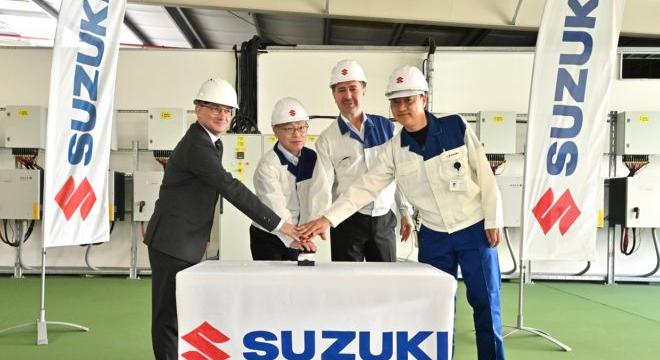 Saját villamosenergiát termel a Magyar Suzuki