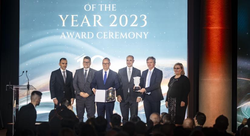Újabb elismerés a győri négykarikásnak: az Audi leányvállalata kapta az „Év Befektetője 2023” díjat