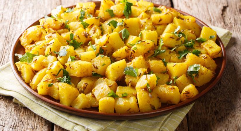 Jeera aloo: az indiai köményes sült krumpli