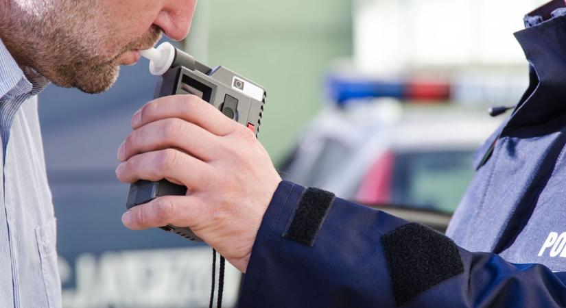 Tíznél is több ittas sofőrt kaptak el a jászkunsági rendőrök csütörtökön