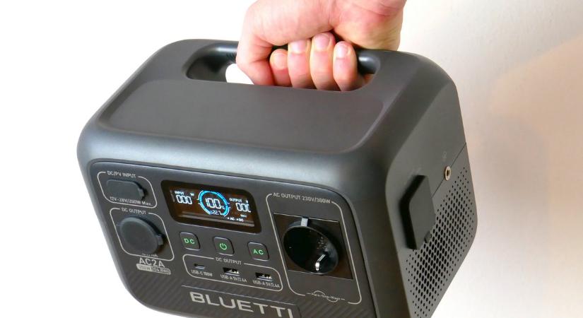 Bluetti AC2A hordozható töltőállomás teszt – Kompakt és tartós megoldás!