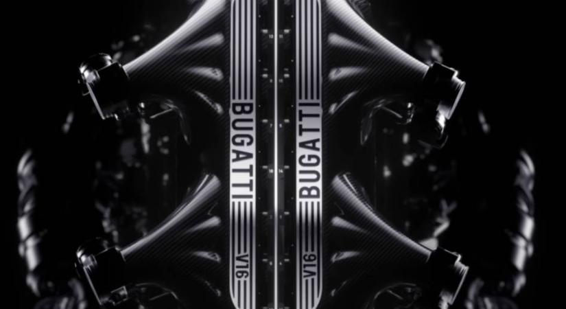 Üvöltéssel érkezik az új V16-os Bugatti