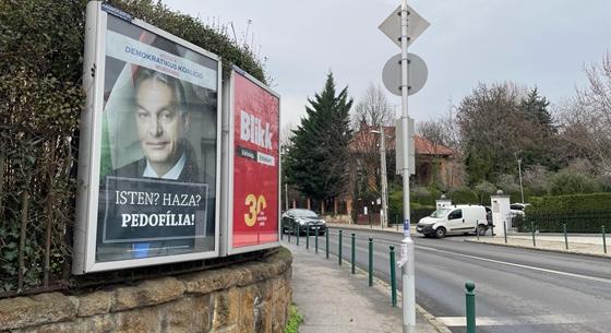 Orbán és a pedofília - új plakátkampányt indított a DK