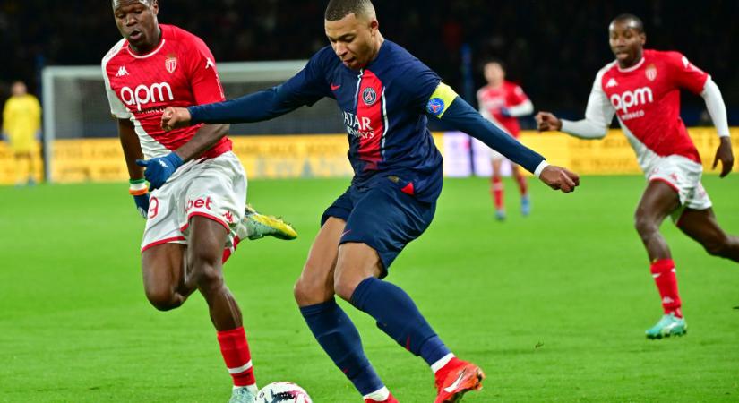Ligue 1: nem bírt egymással a forduló rangadóján a Monaco és a PSG! – videóval
