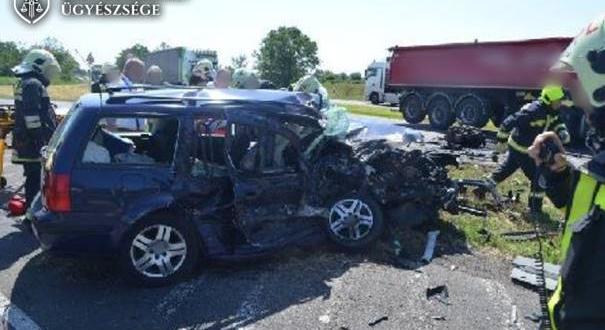 Egy román sofőr figyelmetlensége okozott halálos balesetet a 4-es főút hajdú-bihari szakaszán