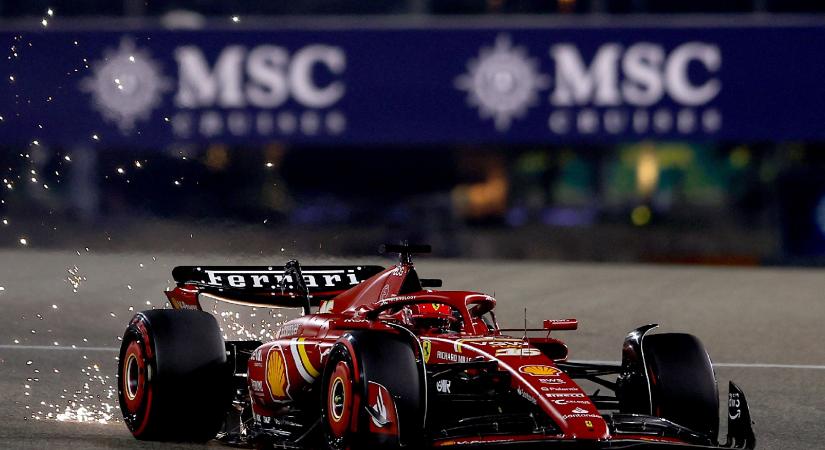 F1: Máris elégedetlen a Ferrari stratégiájával Leclerc