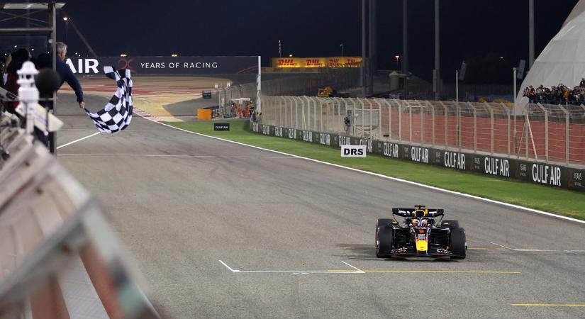 Verstappen tarthatatlan volt, furcsa csapatutasítás sokkolta a Bahreini Nagydíjat