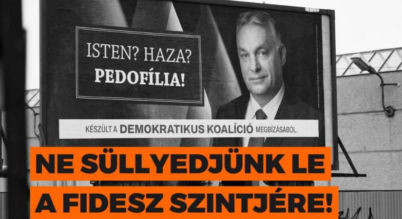 Donáth Annát a hányinger kerülgeti a DK Fideszt pedofilozó plakátjaitól
