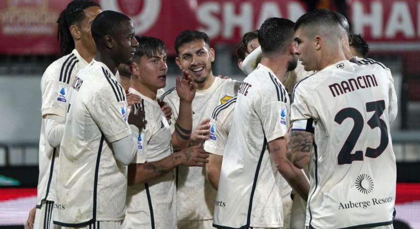 Serie A: könnyed győzelmet aratott a Monza otthonában az AS Roma! – videóval