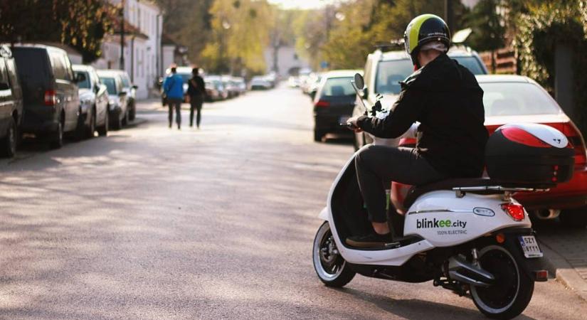 Megszünteti szolgáltatásait a Blinkee.city robogó-megosztó Budapesten
