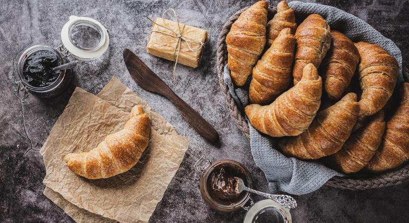 Kálci receptjei: Teljes kiőrlésű búzalisztes croissant
