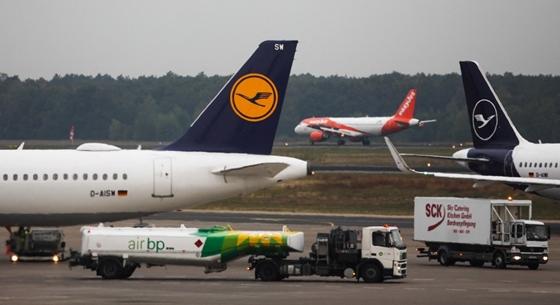 Tömeges járattörlések jöhetnek, megint sztrájkba lép a Lufthansa földi személyzete csütörtöktől