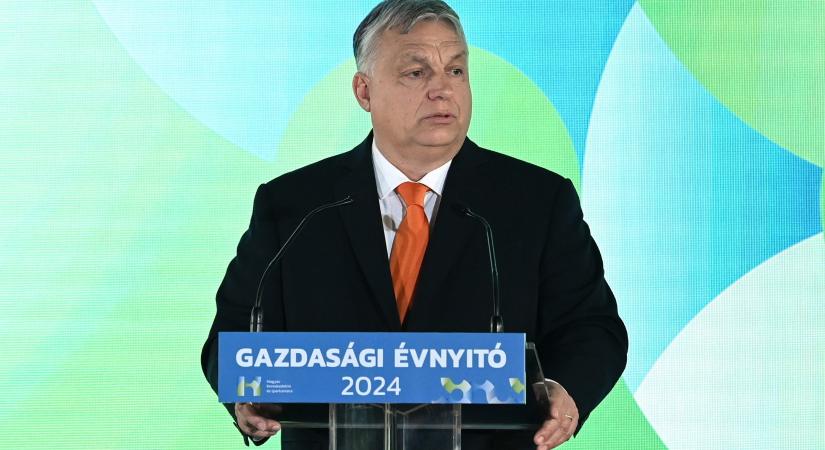 Orbán legfontosabb tézisei a Gazdasági Évnyitón