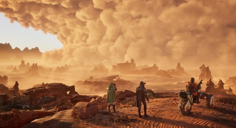 Az Arrakis végeláthatatlan sivatagait járhatjuk be a Dune: Awakening-ben
