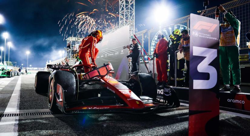 Sainz: Már a teszt után láttuk, nehéz lesz legyűrni a Red Bullt Bahreinben