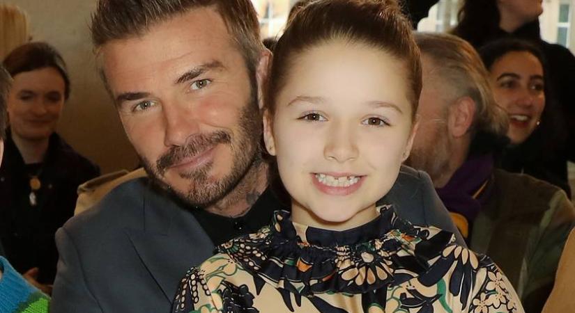 Victoria és David Beckham cuki kislányából szép kamasz lett: a 12 éves Harper egyre csajosabb