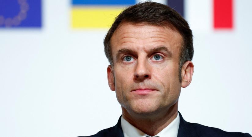 Nem most tervezi a katonák küldését Ukrajnába Macron