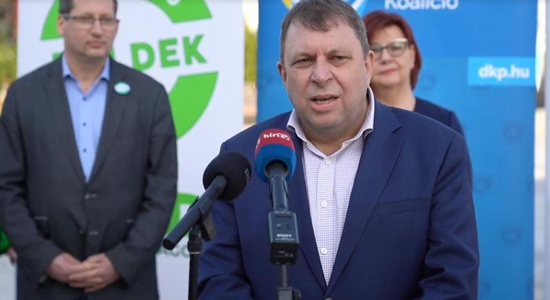 Tonzor Péter a DK, az MSZP, az LMP és a Párbeszéd közös polgármesterjelöltje Dunakeszin