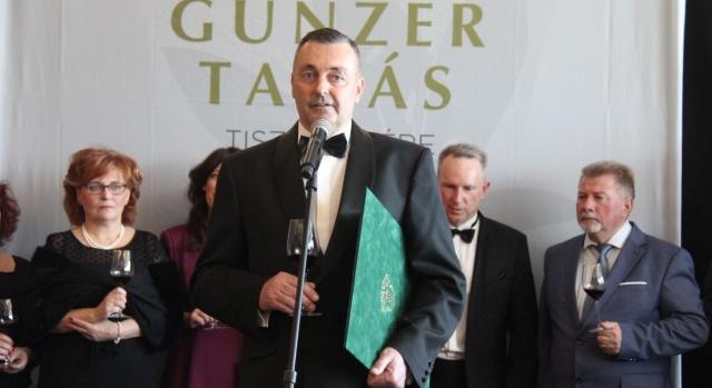 Günzer Tamás boraira komponálták a díjátadó gálaebéd menüjét