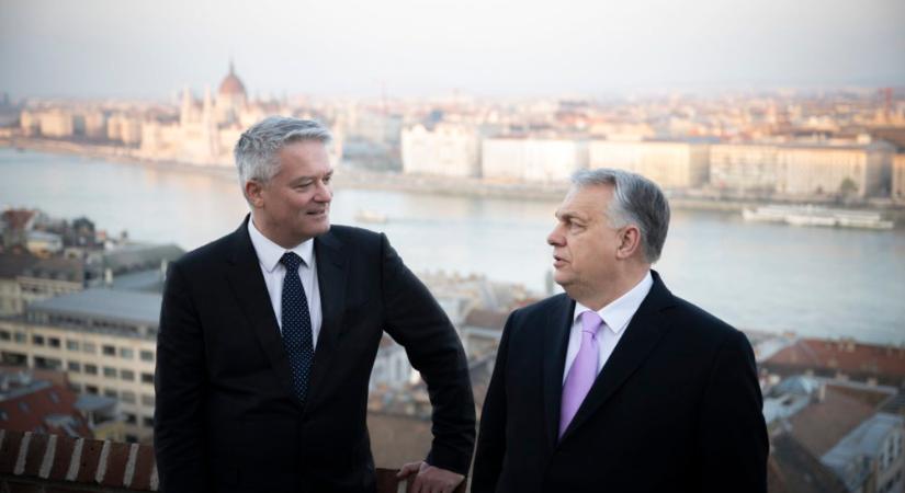 Az OECD főtitkárával tárgyalt Orbán Viktor