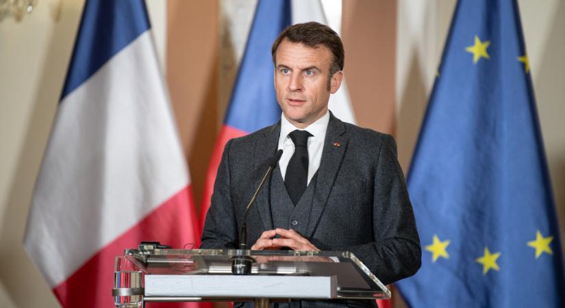 Emmanuel Macron Ukrajna szövetségeseinek: Közeledik a pillanat, amikor nem lehetünk gyávák