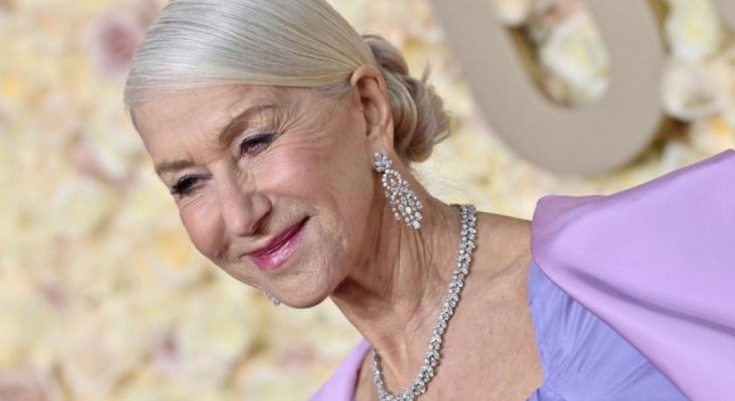 Helen Mirren 55 ezres parfümért rajong: nem hajlandó más illatot magára fújni