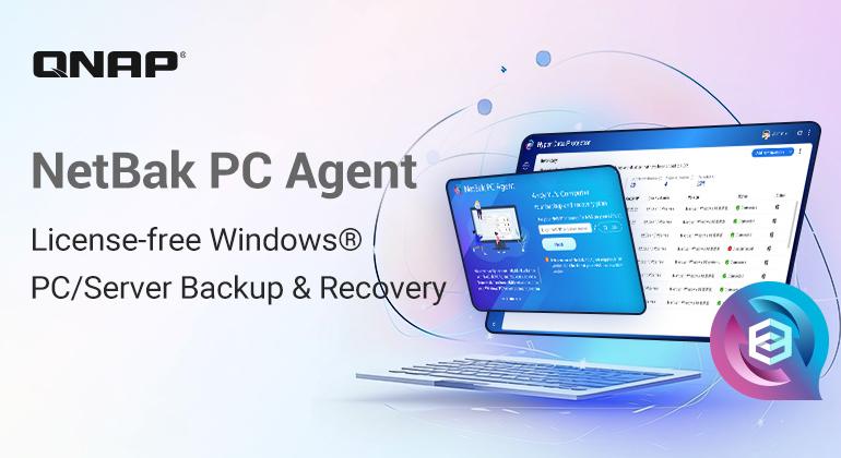 A QNAP kiadja a NetBak PC Agentet, egy licencmentes Windows PC/Server biztonsági mentési megoldást