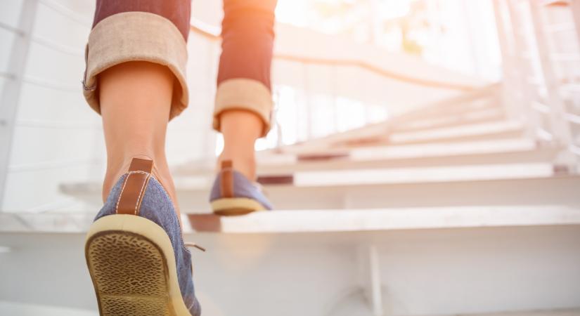 Ha ennyit lépcsőzünk naponta, kisebb lehet az esélyünk a stroke-ra