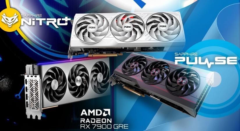 AMD Radeon RX 7900 GRE, ezúttal Sapphire-féle körítéssel