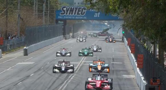 A legemlékezetesebb pillanatok az IndyCar szezonnyitójának helyszínéről (videó)