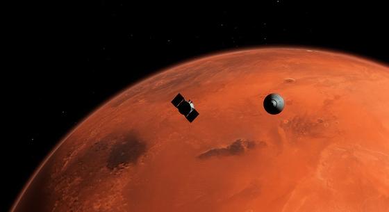 Megdöbbentő felfedezés a Marsról: a hullaházakban használt formaldehiddel alakulhatott ki ott élet
